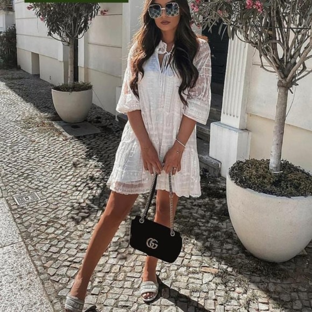 Gorgeous white Zara dress